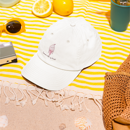 Casquette "Summer Melts My Heart" - blanc