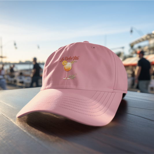 Casquette "La Dolce Vita - Apérol" - rose