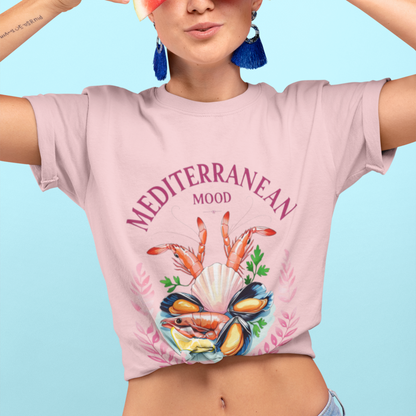 T-shirt "Mediterranean Mood" - rose