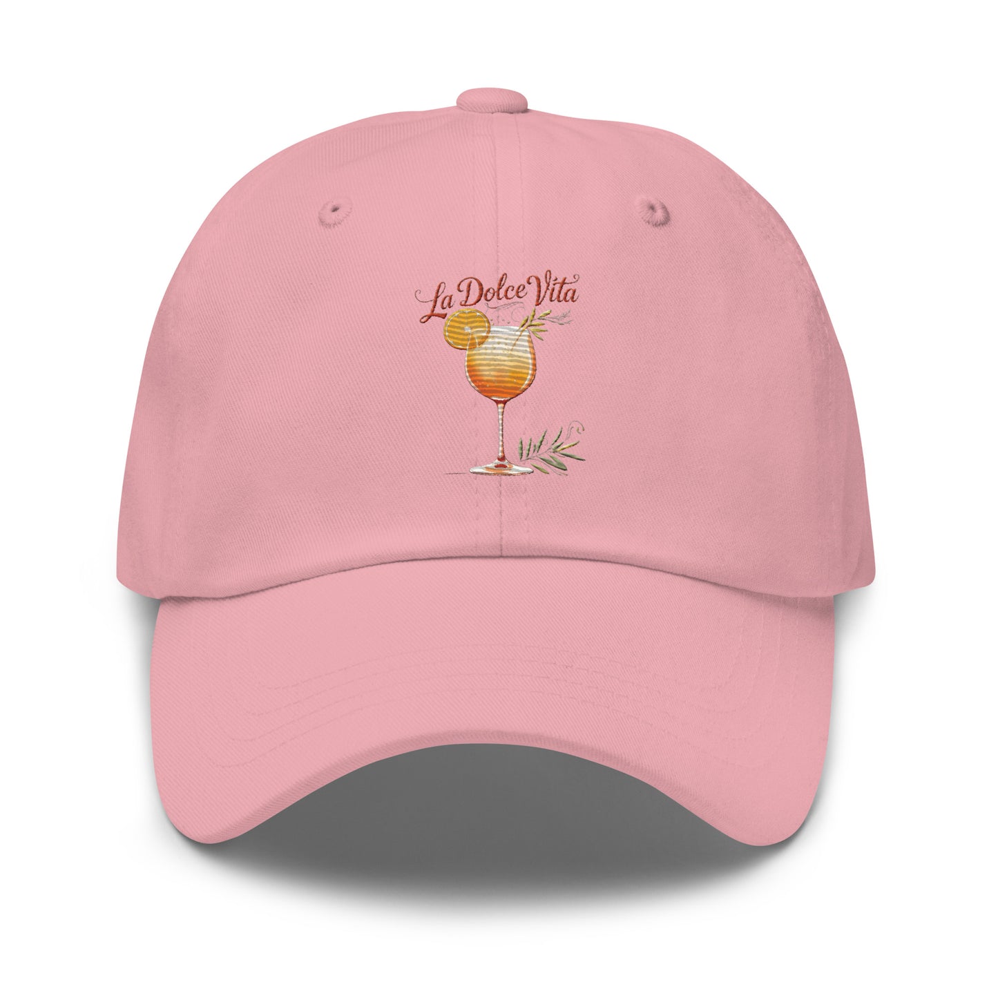 Casquette "La Dolce Vita - Apérol" - rose