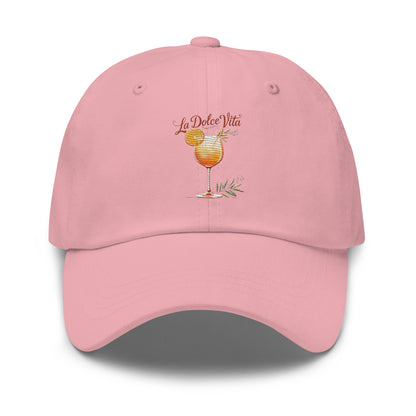 Casquette "La Dolce Vita - Apérol" - rose