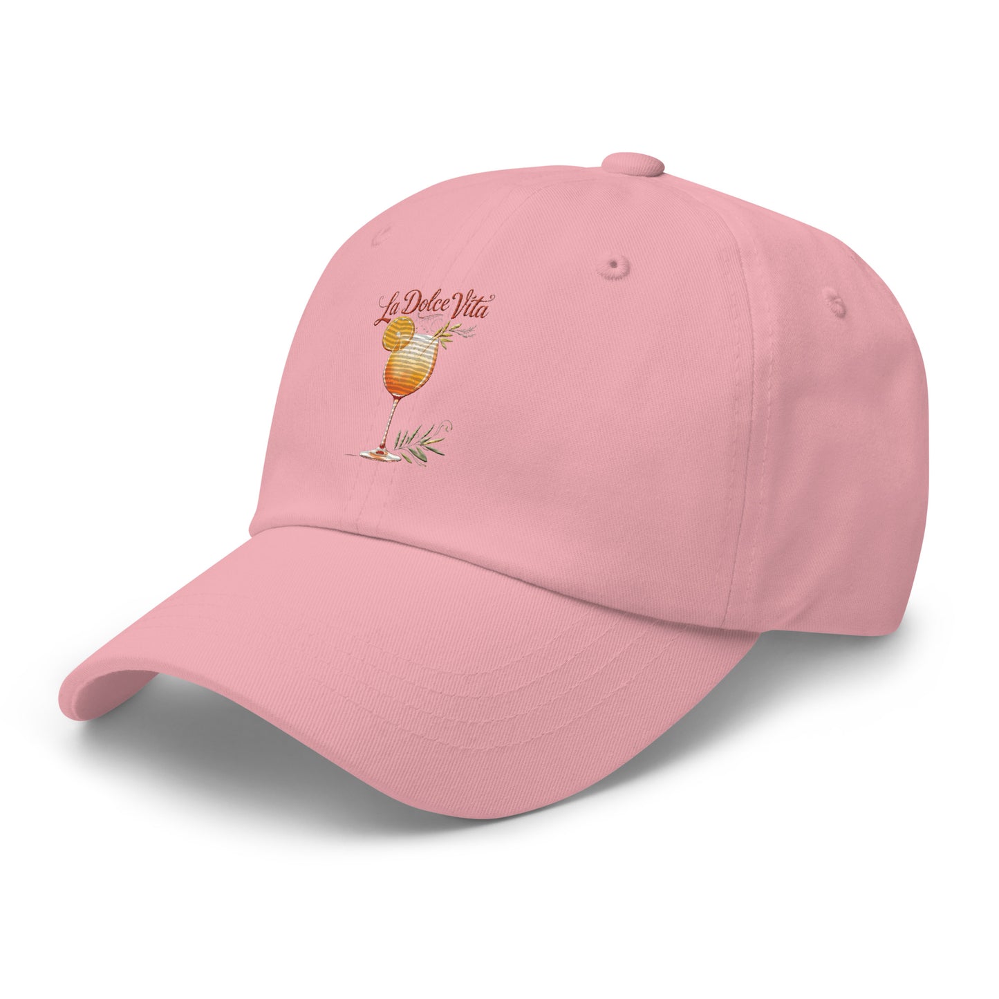 Casquette "La Dolce Vita - Apérol" - rose