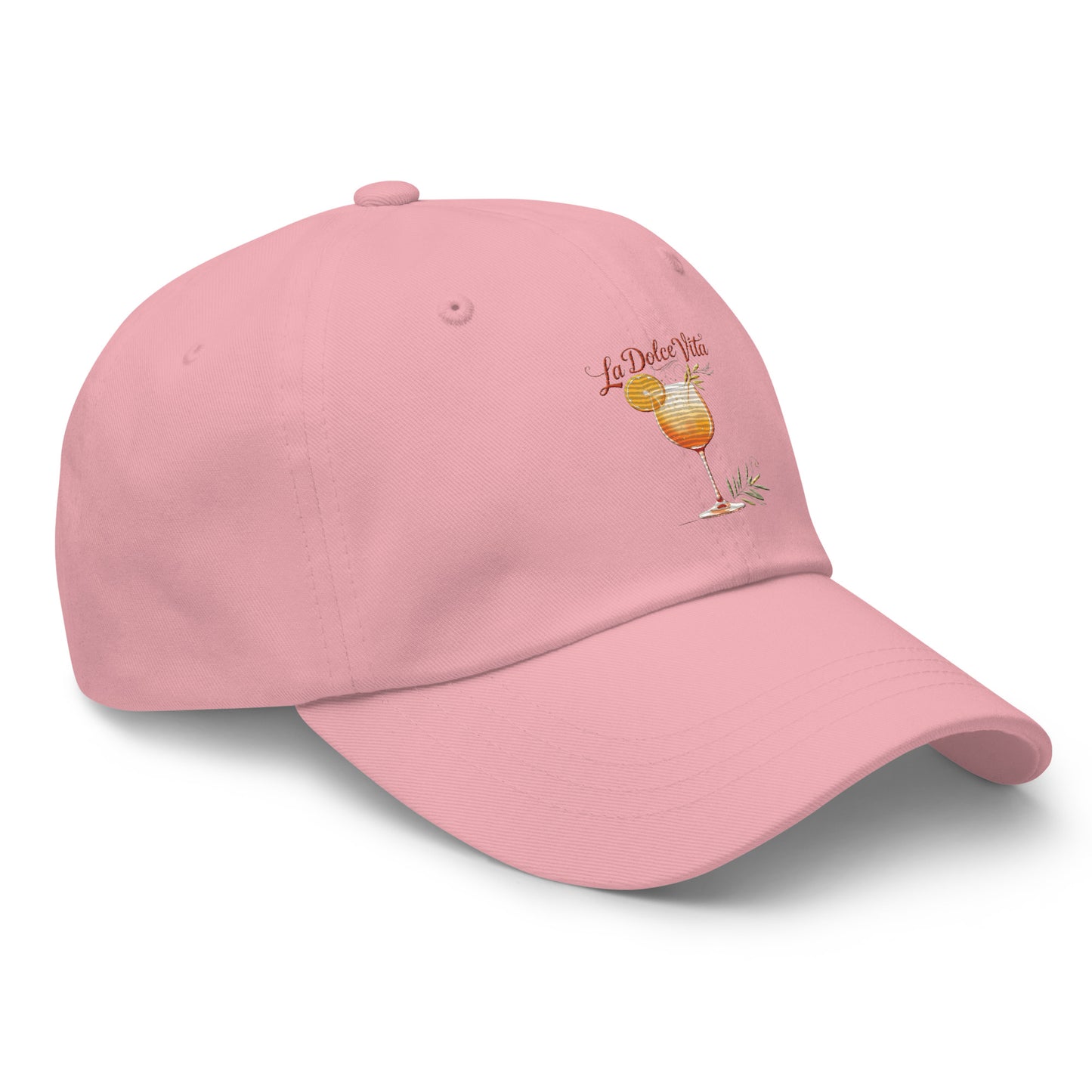 Casquette "La Dolce Vita - Apérol" - rose