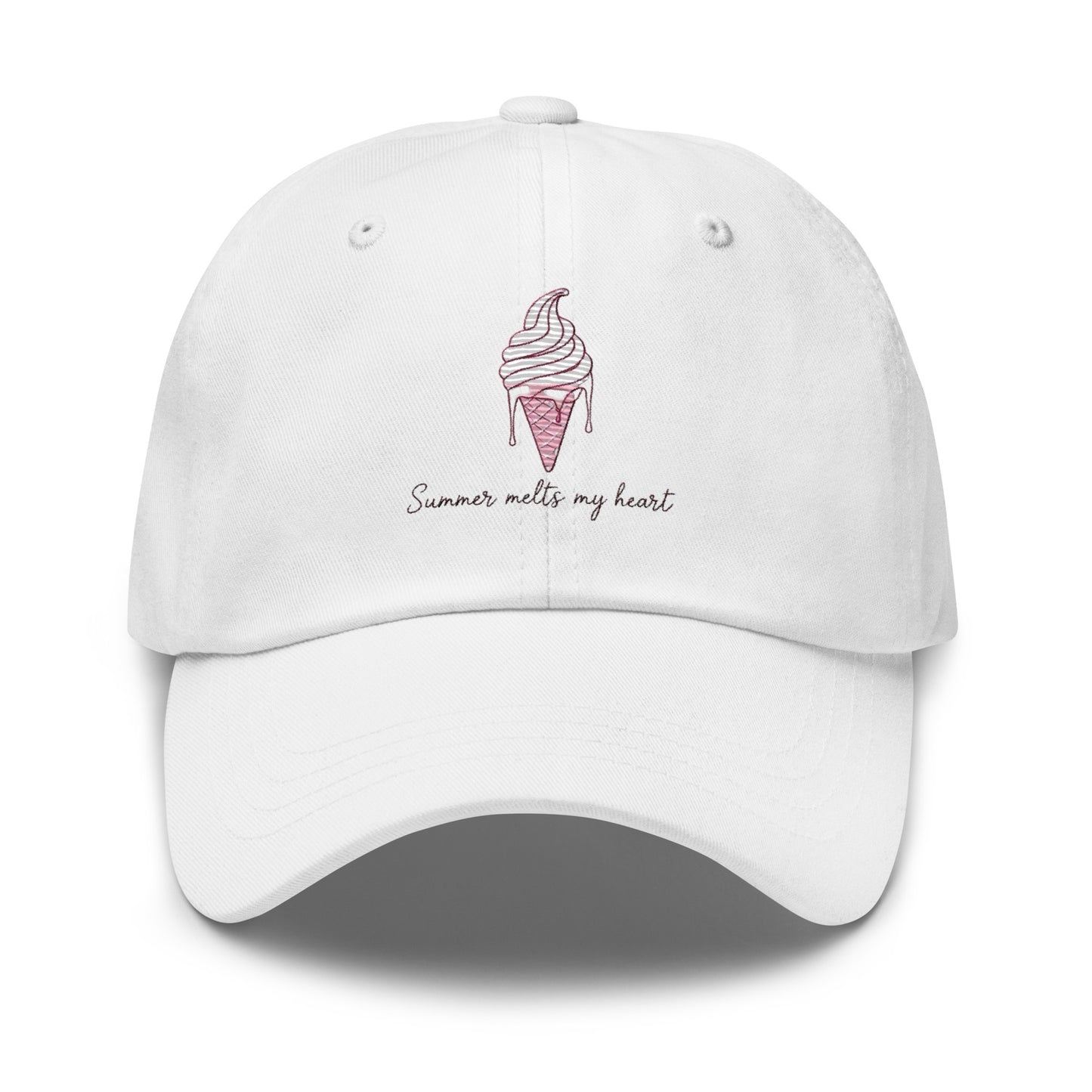 Casquette "Summer Melts My Heart" - blanc