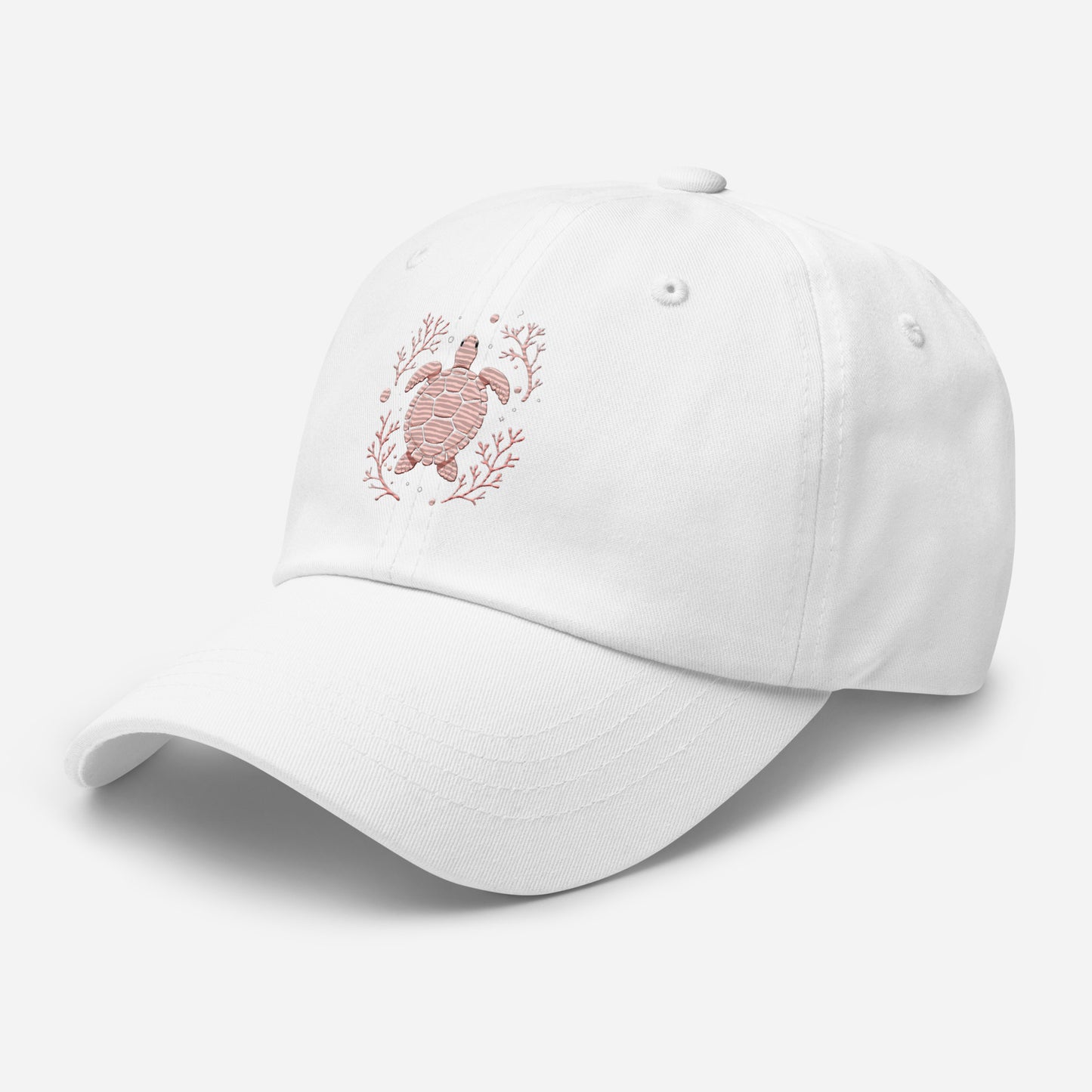 Casquette "Tortue d’Azur" - blanc