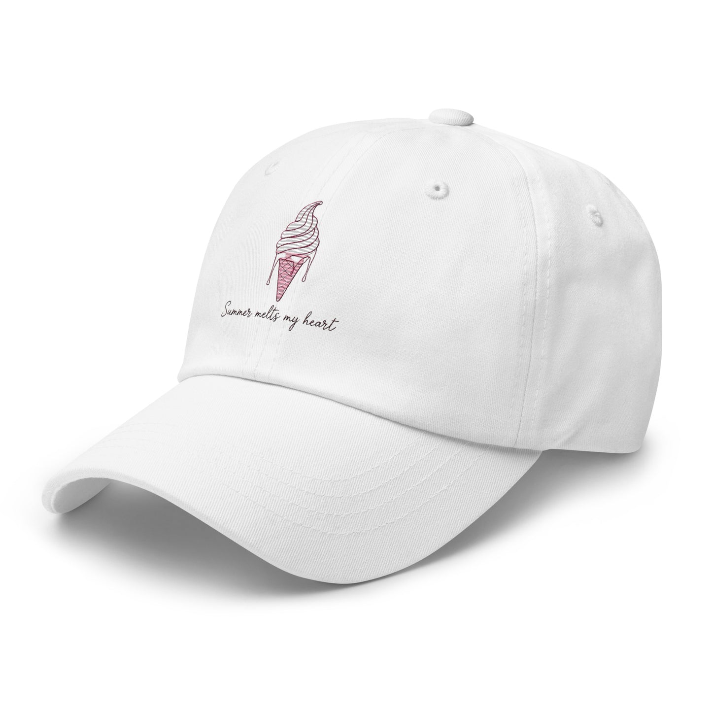 Casquette "Summer Melts My Heart" - blanc
