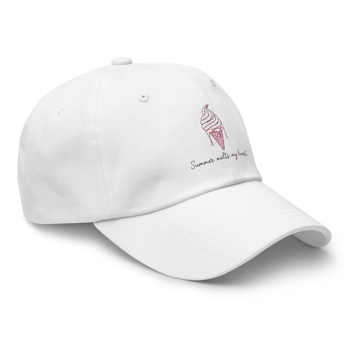 Casquette "Summer Melts My Heart" - blanc