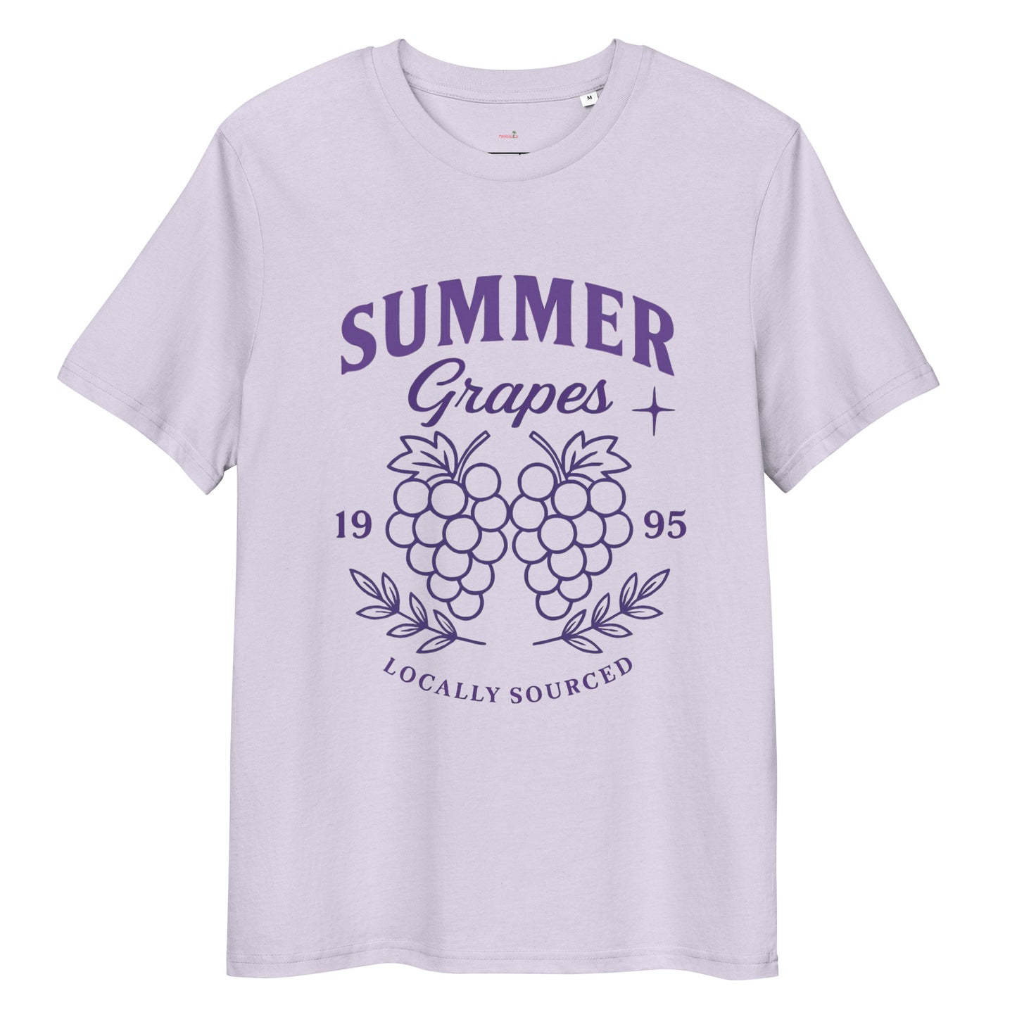 T-shirt "Summer Grapes" - lavande