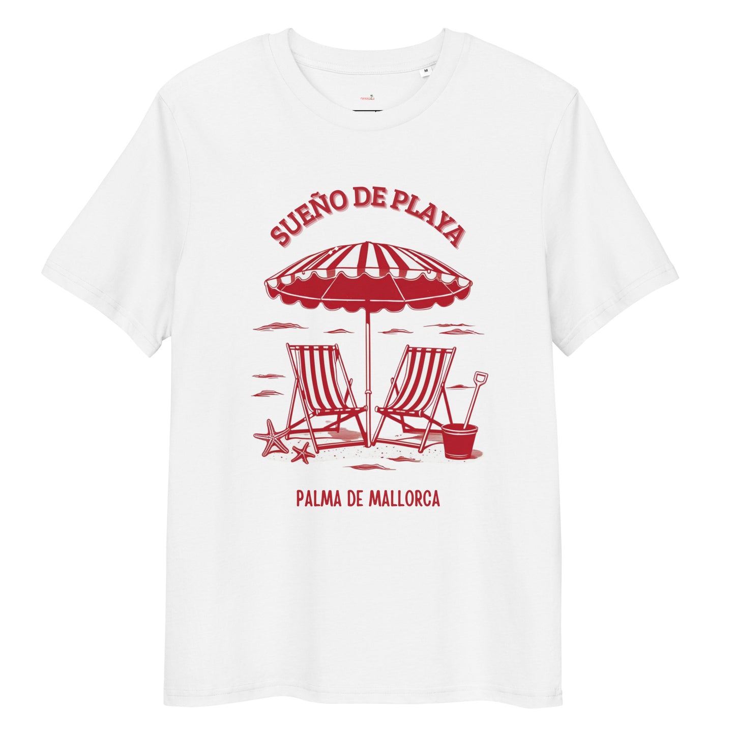 T-shirt "Sueño de Playa - Mallorca" - blanc